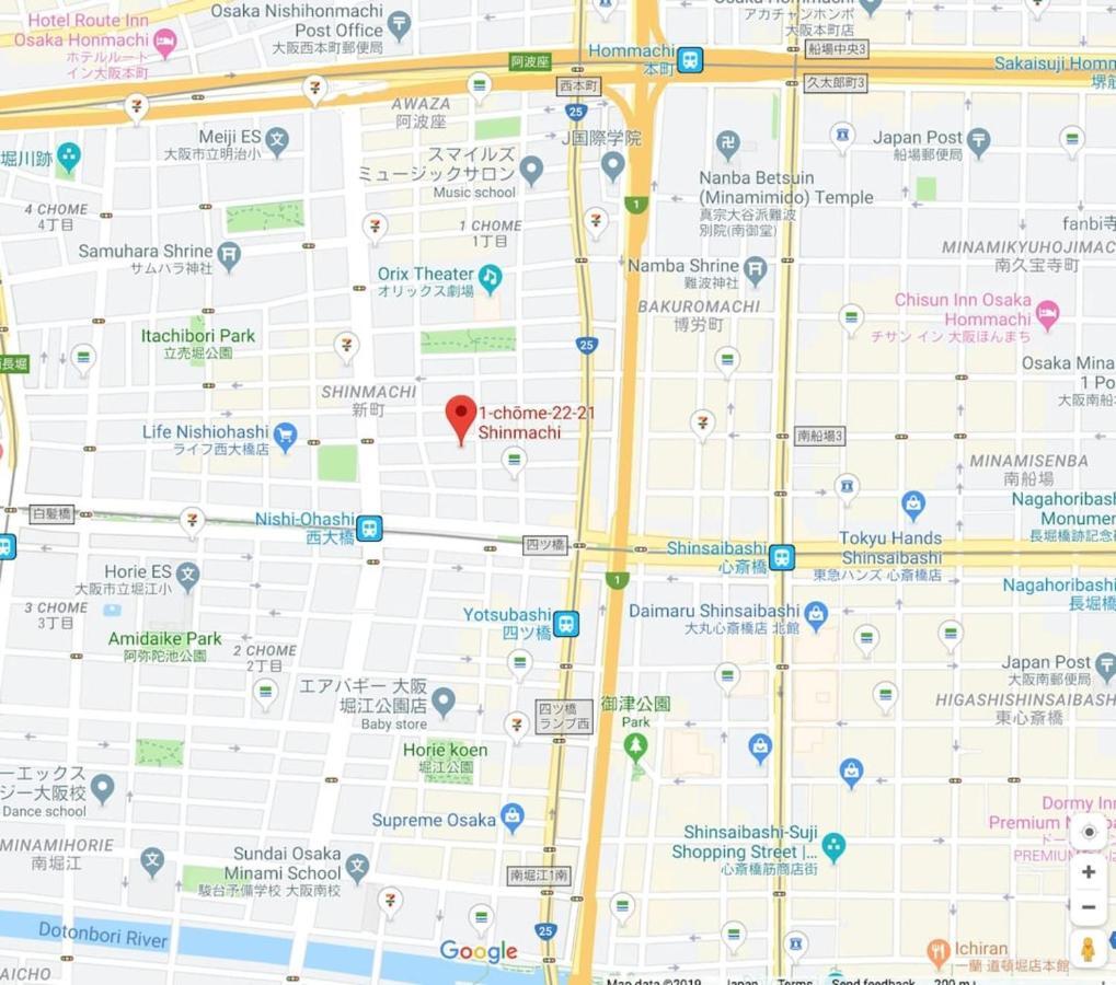 Apartamento Es41 Elizabeth Garden Shinmachi Osaka Exterior foto